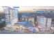 Multi-use commercial and residential real estate development with retail, residential, hotel, and parking highlighted at 155 S Court Ave # 1610, Orlando, FL 32801