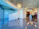 Modern living room with high ceilings, open floor plan, and contemporary lighting at 155 S Court Ave # 1610, Orlando, FL 32801