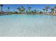 Expansive, crystal-clear community pool surrounded by palm trees, offering a resort-style living experience at 1585 Mulligan Blvd, Davenport, FL 33896