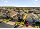 Aerial view showing home's location in desirable neighborhood at 313 Kensington Dr, Davenport, FL 33897