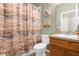 Clean bathroom with tub and shower combination at 313 Kensington Dr, Davenport, FL 33897