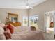 King bed, private access to pool area, and nice view at 313 Kensington Dr, Davenport, FL 33897