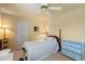 Cozy bedroom features a comfortable bed, wardrobe, and a dresser at 404 Hightower Dr, Debary, FL 32713