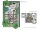 Detailed floor plan showcasing the layout of a luxury home with pool, lanai, and multiple suites at 511 Briley Ave, Oakland, FL 34760