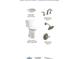 Guest bath includes Kohler undermount sink, toilet, and Delta faucets at 511 Briley Ave, Oakland, FL 34760