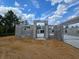 Under construction block foundation sitting on a dirt lot with blue skies above at 13455 Sw 85 Pl, Dunnellon, FL 34432
