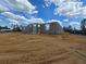Under construction block foundation sitting on a dirt lot with blue skies above at 13455 Sw 85 Pl, Dunnellon, FL 34432