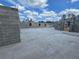 Interior view of block foundation with concrete floor in home under construction at 13455 Sw 85 Pl, Dunnellon, FL 34432