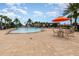 Community splash pad with interactive water features and comfortable seating at 10266 Beechwood Ln, Orlando, FL 32832