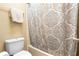 Cozy bathroom featuring a shower/tub combo and neutral color scheme at 2495 Sedgefield Ave, Deltona, FL 32725