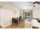 Small dining area with a table and chairs, near sliding doors to patio at 2495 Sedgefield Ave, Deltona, FL 32725