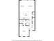 One-story floor plan, one bedroom, one bath at 154 Captiva Dr, Davenport, FL 33896