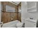 Clean bathroom with tile shower and bathtub at 1410 Yates St, Orlando, FL 32804