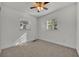 Simple bedroom with carpet and ceiling fan at 1410 Yates St, Orlando, FL 32804