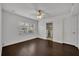 Bright bedroom with wood flooring and en-suite bathroom at 1410 Yates St, Orlando, FL 32804