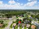 Aerial view showcasing the house and surrounding neighborhood at 2906 Woodruff Dr, Orlando, FL 32837