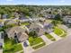 Residential street view showcasing the beautiful property in a quiet neighborhood at 132 Spanish Bay Dr, Sanford, FL 32771