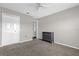 Neutral bedroom featuring carpet and a double door closet at 132 Spanish Bay Dr, Sanford, FL 32771