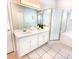 Double vanity, shower, and updated fixtures at 113 Rogues Retreat, Davenport, FL 33897