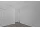 Bedroom with a closet featuring large doors at 4945 Worchester Dr, Kissimmee, FL 34746