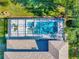 Aerial view showing a home with a screened pool and spacious backyard at 708 Fox Edge Ct, Oviedo, FL 32765