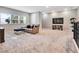 Bright and airy loft with comfortable seating and built-in shelving at 708 Fox Edge Ct, Oviedo, FL 32765