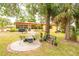 Inviting backyard patio with comfortable seating, perfect for enjoying peaceful moments outdoors in a serene setting at 1546 Stormway Ct, Apopka, FL 32712