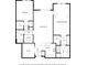 A floor plan exhibiting the layout of the home with living spaces and bedrooms at 7573 Laureate Blvd # 1301, Orlando, FL 32827