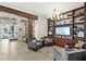 A stylish lounge area featuring modern seating and elegant decor at 7573 Laureate Blvd # 1301, Orlando, FL 32827