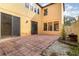 Private backyard patio with brick pavers at 10064 Silver Laurel Way, Orlando, FL 32832