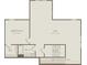 Upstairs floor plan with a loft and one bedroom at 1983 Spring Shower Cir, Kissimmee, FL 34744