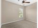 Spacious bedroom with neutral walls and carpet flooring at 31722 Red Tail Blvd, Sorrento, FL 32776