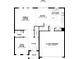 First floor plan showcasing Gathering room, kitchen, nook, and 2 car garage at 1189 Basalt Ln, Sanford, FL 32771