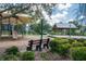 Community playground with shaded play area and picnic pavilion at 8650 Lovett Ave, Orlando, FL 32832