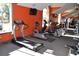 Functional gym with treadmill, bikes and natural light for an invigorating workout experience at 4642 Commander Dr # 933, Orlando, FL 32822