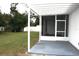 Backyard with screened porch and pergola at 1148 Bancroft St, Deltona, FL 32725
