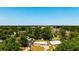 Aerial view of single-Gathering homes surrounded by lush greenery with blue skies at 2812 Dawley Ave, Orlando, FL 32806