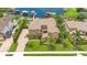 Luxury waterfront home with private drive and lush landscaping at 4118 Isle Vista Ave, Belle Isle, FL 32812