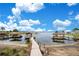 Private lakefront property with multiple boat docks and covered slips at 4118 Isle Vista Ave, Belle Isle, FL 32812