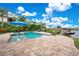 Inviting pool area with spa and fire pit, perfect for relaxation at 4118 Isle Vista Ave, Belle Isle, FL 32812