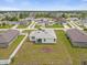 Aerial view showcasing the home's backyard and location at 325 Daffodil Ln, Kissimmee, FL 34759