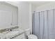 Clean bathroom with granite countertop at 2321 Tay Wes Dr, Saint Cloud, FL 34771