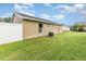 Home features a well maintained fenced yard and a visible HVAC unit at 409 Horizon Dr, Winter Springs, FL 32708