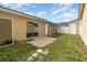 This home features a well sized back yard with a small concrete patio at 409 Horizon Dr, Winter Springs, FL 32708