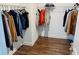 Spacious walk-in closet with ample shelving and hanging space at 737 Trillium Ct, Debary, FL 32713