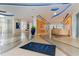 Elegant lobby with modern design and art at 150 E Robinson St # 1907, Orlando, FL 32801