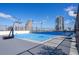 Enjoy a game on the rooftop basketball and tennis court at 150 E Robinson St # 1907, Orlando, FL 32801