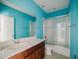 Bathroom with tub, shower, and vanity at 8162 Via Bella Notte, Orlando, FL 32836