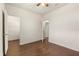 Bright bedroom with wood floors and walk in closet at 821 E Story Rd, Winter Garden, FL 34787