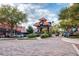 Town square with a clock tower and shops at 821 E Story Rd, Winter Garden, FL 34787